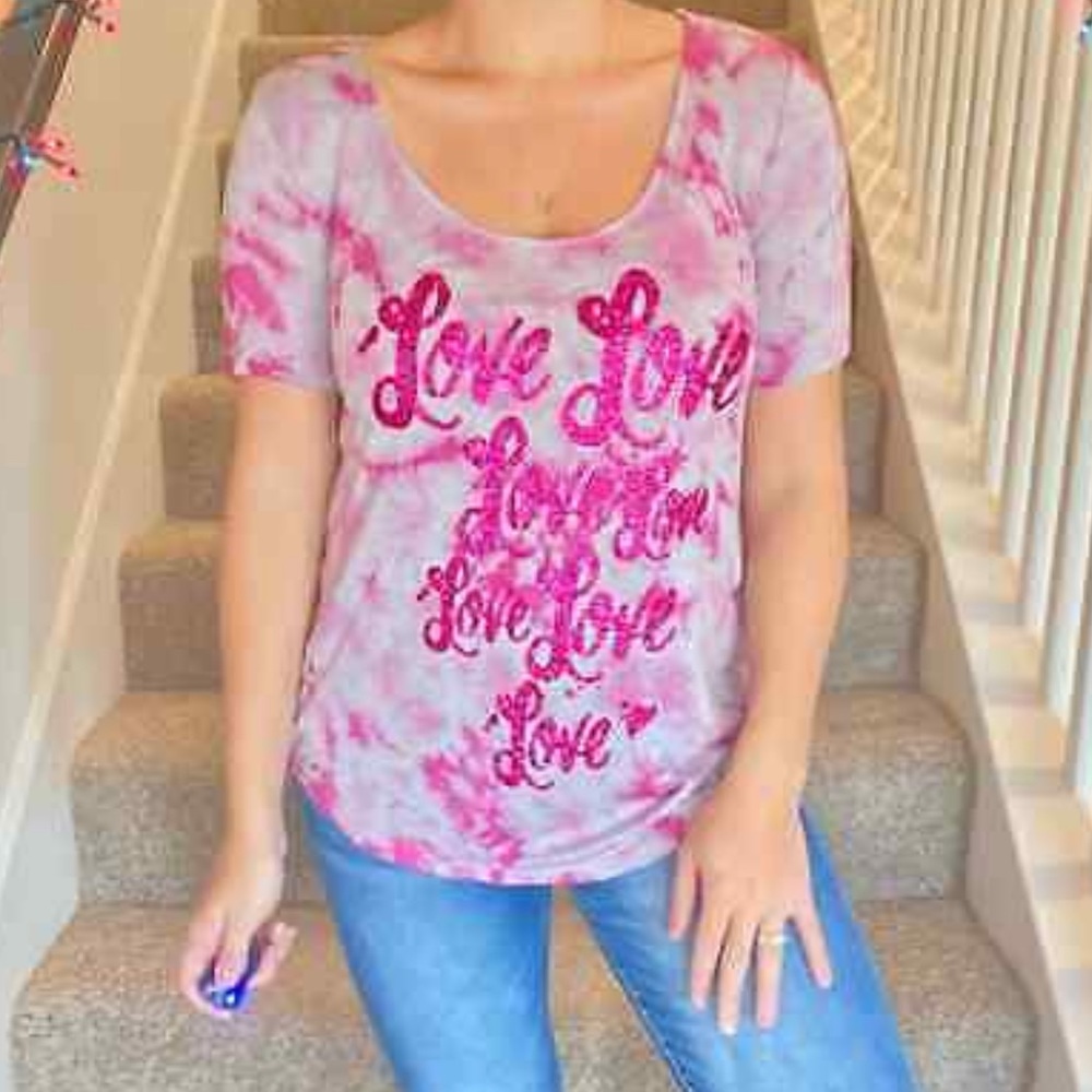 NWT tie dye juicy couture tshirt